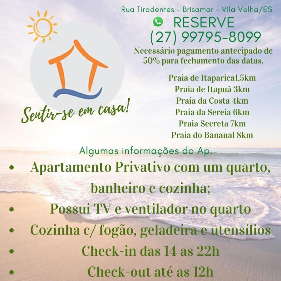 Ap Bk Privativo Brisamar, 10Min Da Praia De Itaparica - Sentir-Se Em Casa Vila Velha  Extérieur photo